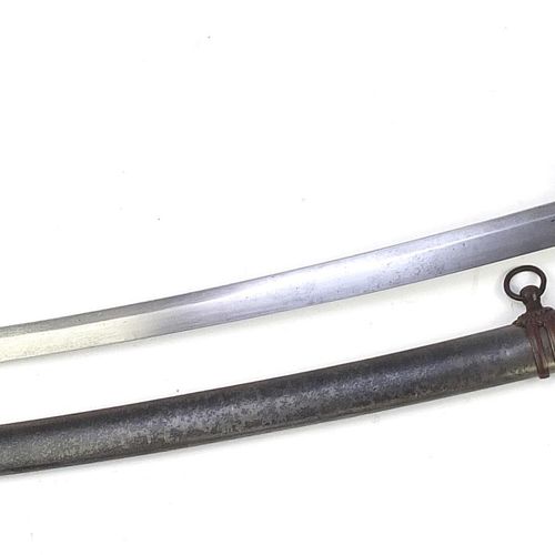 Null Japanische Militär Interesse Katana mit shagreen gebundenen Griff, Scheide &hellip;