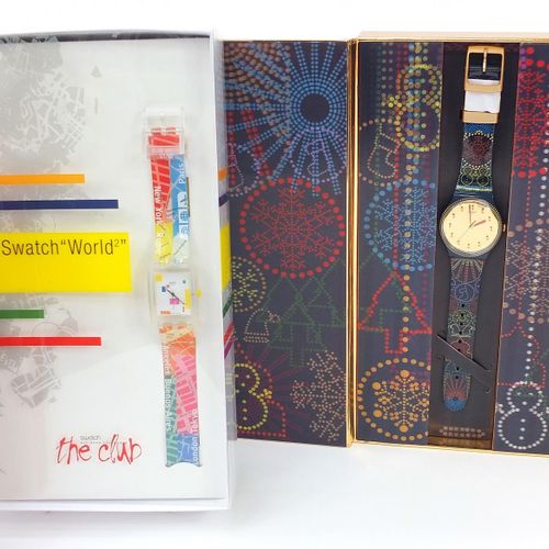 Null Swatch, cinco relojes del Club de Coleccionistas Swatch, incluyendo el 25º &hellip;