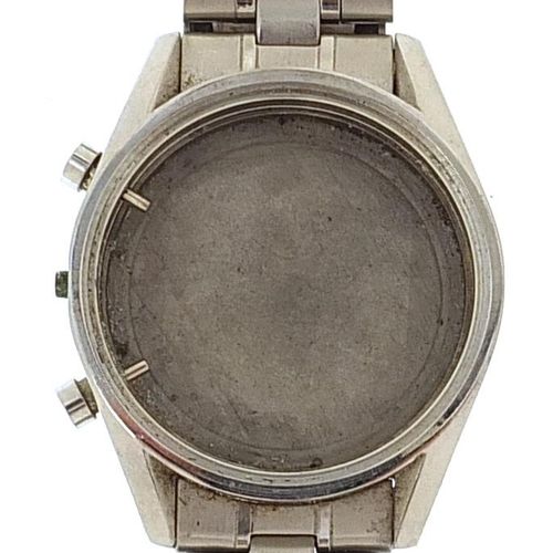 Null Tag Heuer, gentlemen's stainless steel wristwatch case with strap, 40mm in &hellip;