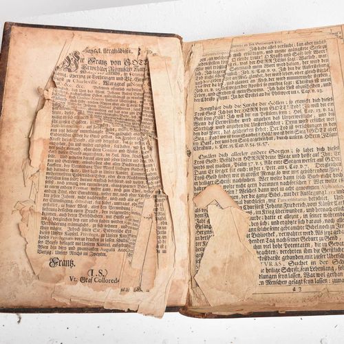 Five Leatherbound Martin Luther Bibles einschließlich:[Biblia, Das ist Die gantz&hellip;