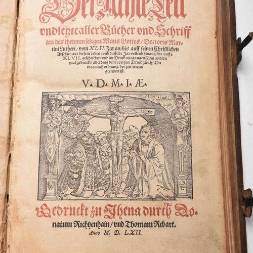 14 Large Format Vellum Bindings meist theologische Themen, darunter:[Heilige Aug&hellip;