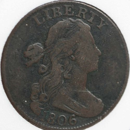 Eight Better Date Large Cents 1806, S-270 ; 1818, N-7 (variété non issue du mago&hellip;