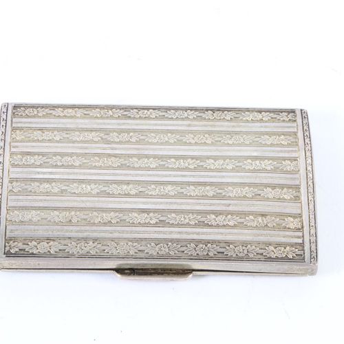 Null Four assorted small silver, including a 2nd grade silver travel card holder&hellip;