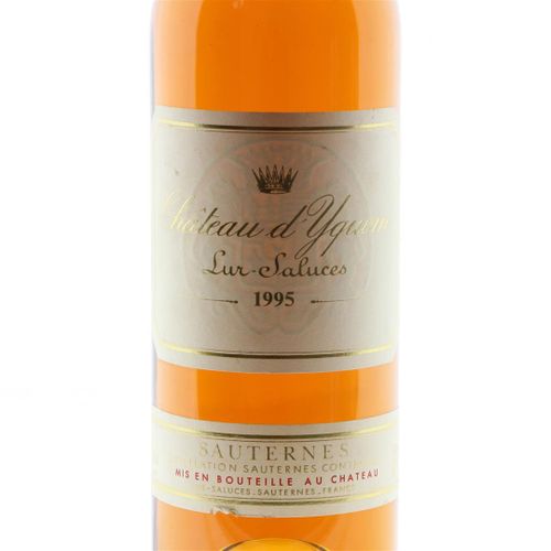 Null Château d'Yquem, Sauternes, 1 bottiglia da 0,75 l di vino da dessert, 1995.