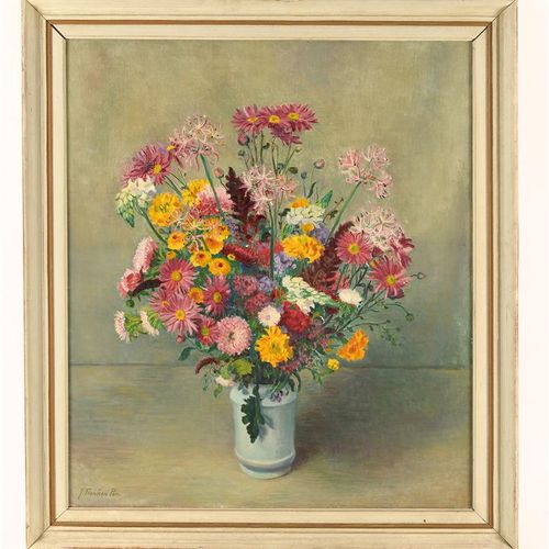 Null Franks, Joannes Petrus Josephus (1896-1977)
'Flower Still Life,' oil on can&hellip;