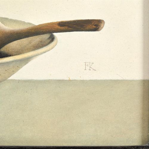 Null Frans Klerkx (1952-)
Nature morte avec un bol et une cuillère", huile sur p&hellip;