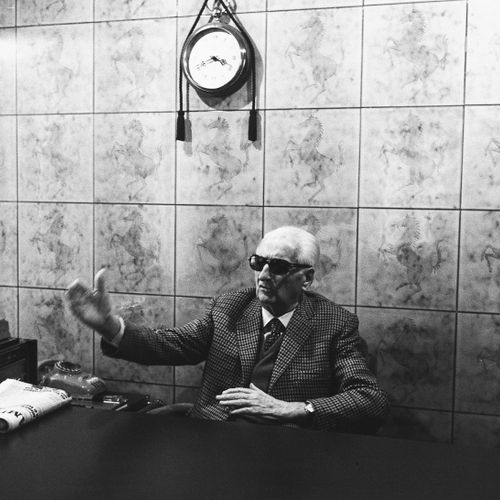 Benno Graziani Benno Graziani (1923-2018)
"Enzo Ferrari nel suo ufficio a Modena&hellip;