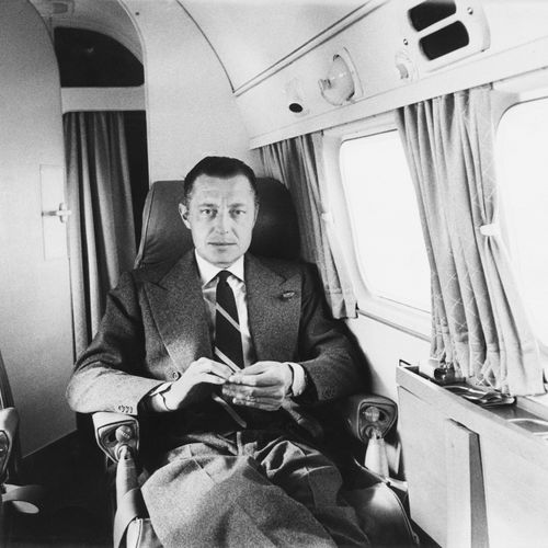 Benno Graziani Benno Graziani (1923-2018)
"Gianni Agnelli nel suo aereo privato.&hellip;