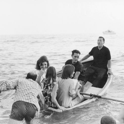 Benno Graziani Benno Graziani (1923-2018)
"Jackie Kennedy. In barca. Ravello, ag&hellip;