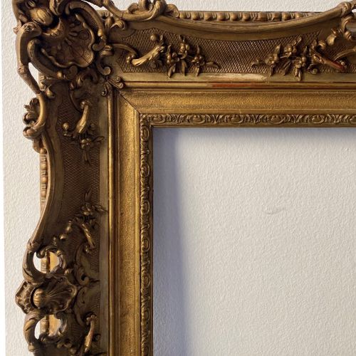 Null Cadre De Style Louis XV - 41,40 X 31,50 - Ref 1358
Cadre Louis XV, en bois &hellip;