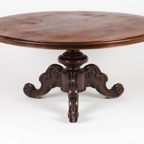 Null A Louis Philippe centre table
Solid and veneered mahogany, burr walnut, wal&hellip;