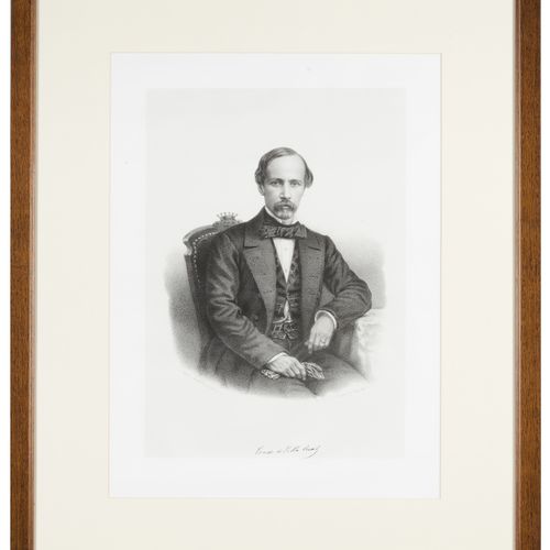 Null "Conde de Villa Real"
纸上石版画

签名 "A.J.Sª Bárbara "和日期1859



41x29 cm