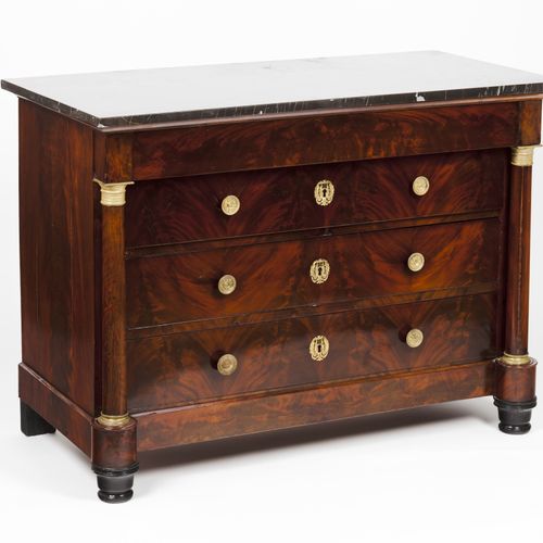 Null An Empire chest of drawers


Solid, veneered and burr mahogany

Three long &hellip;