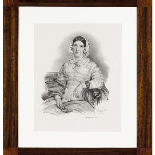 Null D.Eugénia Francisca Xavier Teles da Gama, 第一任Palmela公爵夫人(1798-1848)
纸上平版画

&hellip;