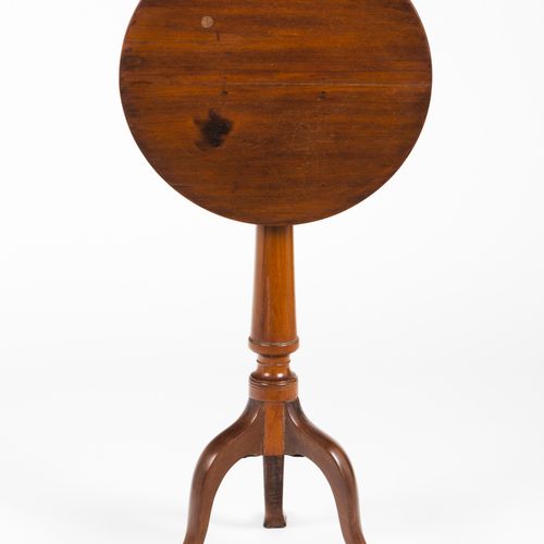 Null A D. Maria style tripod table
Brazilian mahogany 

Tilt top, turned shaft a&hellip;