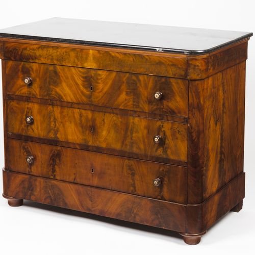 Null An George III chest of drawers


Solid, veneered and burr mahogany

Three l&hellip;