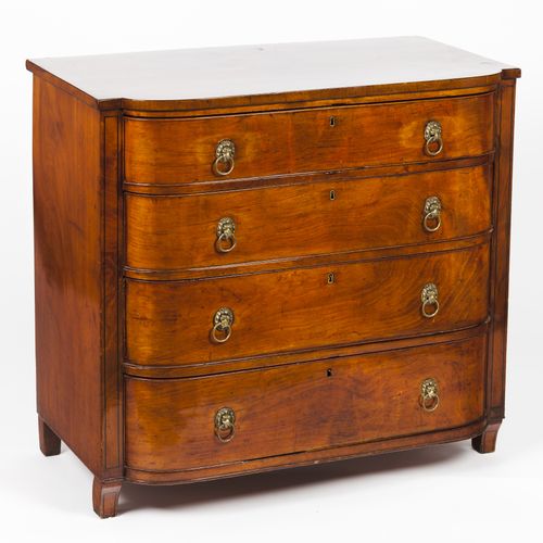 Null Une commode de George III
Acajou

Quatre grands tiroirs

Ferrures en métal &hellip;