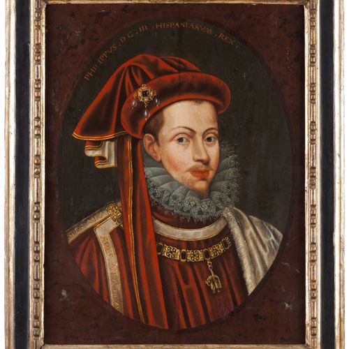 Null Escuela española, siglo XVII
Retrato de Filipe III, rey de España

Óleo sob&hellip;
