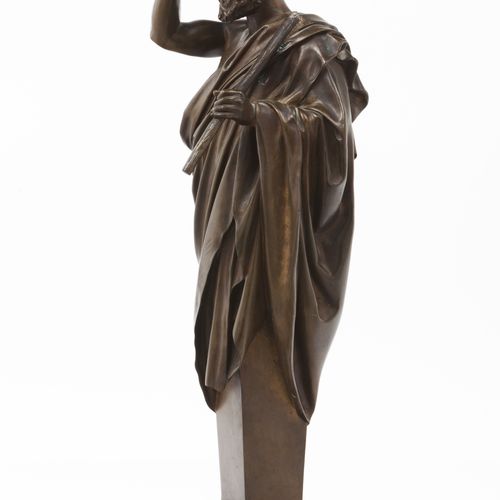 Maria Luísa de Sousa Holstein, 3.ª Duquesa de Palmela (1841-1909) Diogenes
染色青铜雕&hellip;