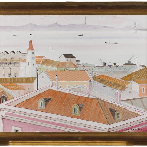 CARLOS BOTELHO (1899-1982) 无题
布面油画

有签名和日期的79

54x73.5厘米