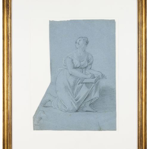 Domingos Sequeira Attrib. (1768-1837) A study 
Pencil drawing on paper

42x31,5 &hellip;