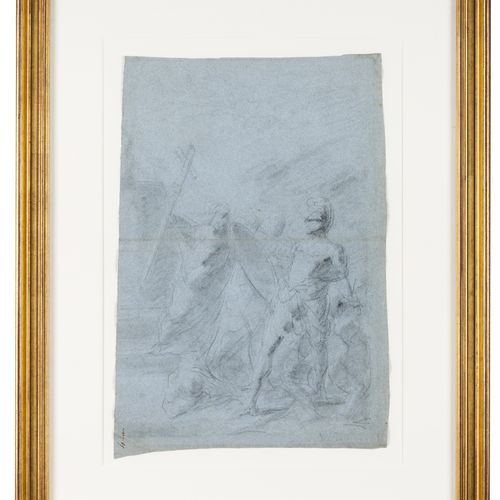 Domingos Sequeira Attrib. (1768-1837) 寓言研究
炭笔和粉笔画，蓝色炭笔



44x29 cm