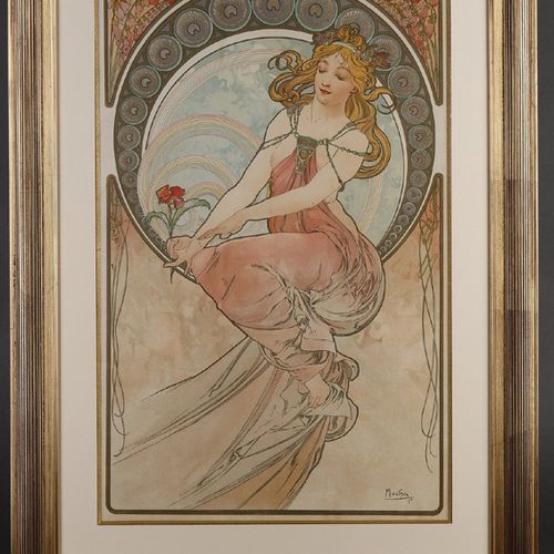 Alphonse Mucha MUCHA Alphonse (1860-1939)

"Peinture"
de la série "Les Arts"

Li&hellip;