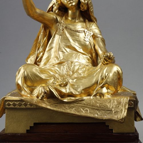 BARRIAS Louis-Ernest Louis-Ernest BARRIAS (1841-1905)
"Jeune fille de Bou-Saada"&hellip;