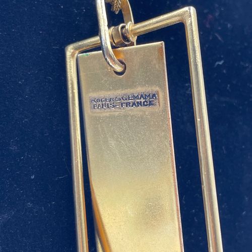 Roger Scemama Roger SCEMAMA für YVES SAINT LAURENT
Halskette aus vergoldetem Met&hellip;