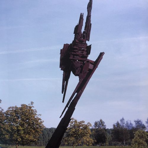 Paul Van Gysegem (né en 1935) Sculpture en Fer Soudé 
Vers 1990-2000
Dim. H: 100&hellip;