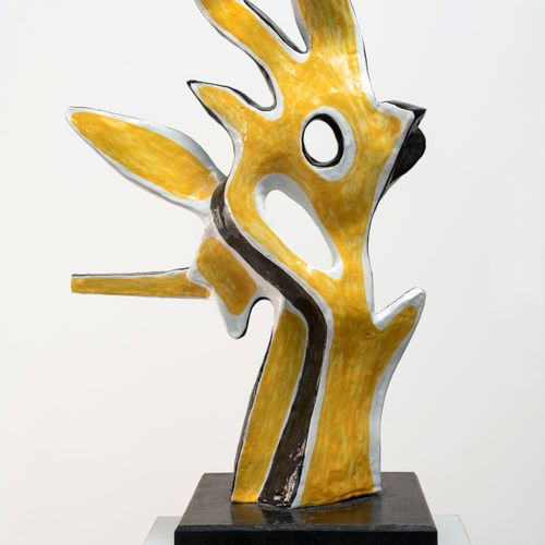 Fernand Léger "Der Rockefeller-Zweig"
Skulptur aus weißem Ton, weißer Engobe, ge&hellip;