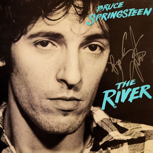 Bruce Springsteen signed The River album Bruce Springsteen 1980 The River album &hellip;