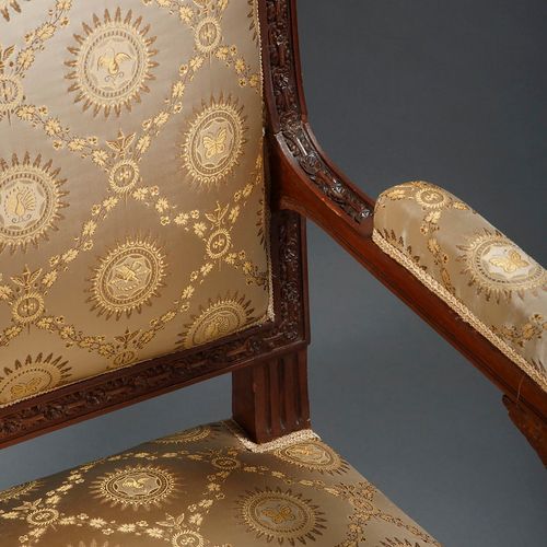Null Paire de fauteuils aux Sphinges ailées

France
Circa 1870

Noyer

Hauteur :&hellip;