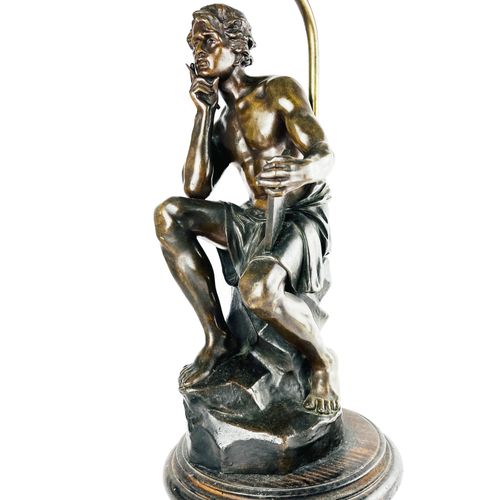 Emile Carlier EMILE CARLIER (école française, 1849-1927). Sculpture en bronze à &hellip;