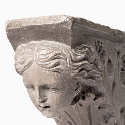 Null Pair of Pietra Serena Italian architectural brackets, Tuscany, 1600 circa
u&hellip;