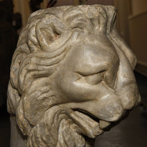 Null Ancient Roman Marble Lion Fountain Head, 1st/2nd Century B.C.

Large Roman &hellip;