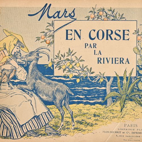 Mars (pseud. De Bonvoisin, Maurice) En Corse par la Riviera. - París : Plon-Nour&hellip;