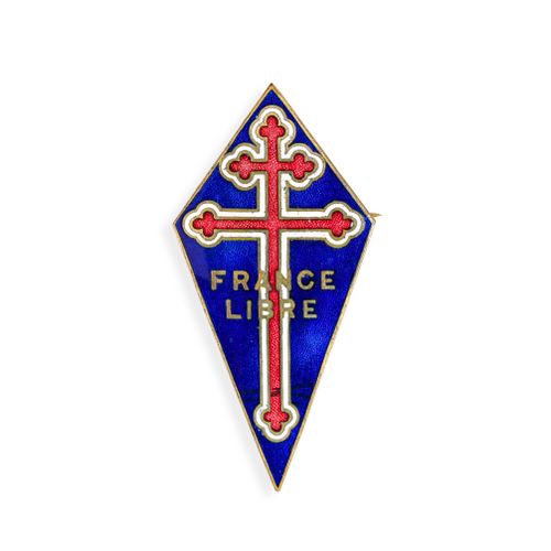 France Perchoir FNFL ayant appartenu à l’amiral Ortoli 

En métal et émail, fabr&hellip;