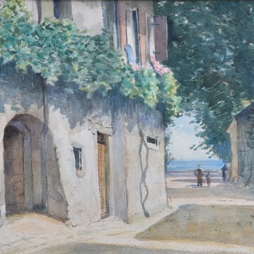 Null ECOLE FRANCAISE du XXe siècle

Village de bord de mer

Aquarelle, signée et&hellip;