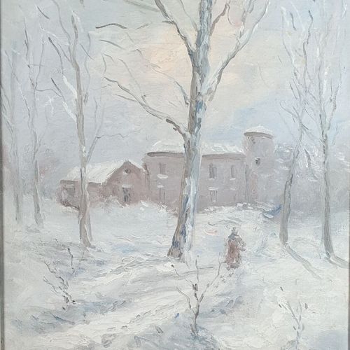 Null Paul DANGMANN (1899-1974)

Paysage de neige

Huile sur toile signée en bas &hellip;