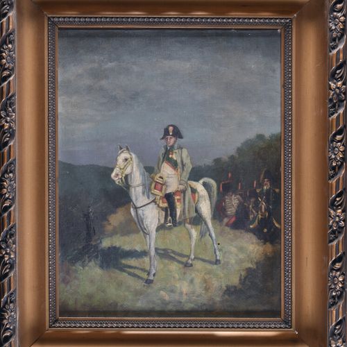Null Ecole FRANCAISE du XIXème siècle

Portrait de Napoléon Ier à cheval

Huile &hellip;