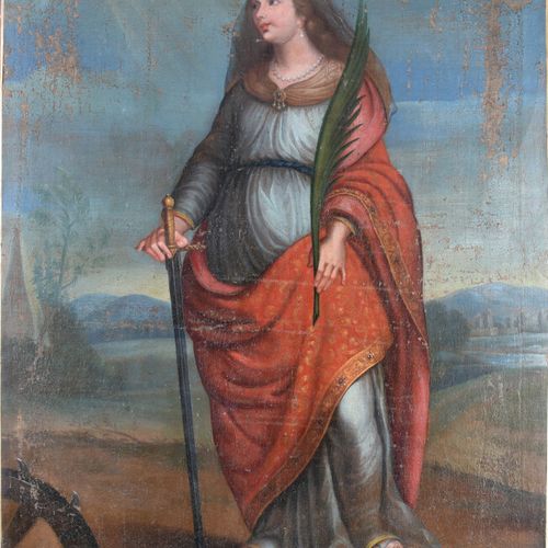 Null ECOLE FRANCAISE du XVIIIe siècle

sainte Catherine

Huile sur toile

H. 116&hellip;
