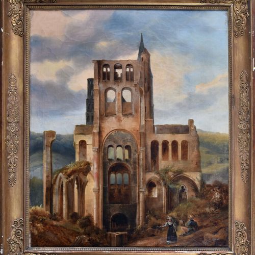 Null Ecole française du XIXème siècle, L. PHILASTRE. 

Les ruines de Jumièges. 
&hellip;