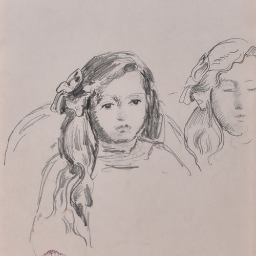 Null Georges LEMMEN (1865-1916)

Portrait de fillettes

Fusain, cachet d'atelier&hellip;