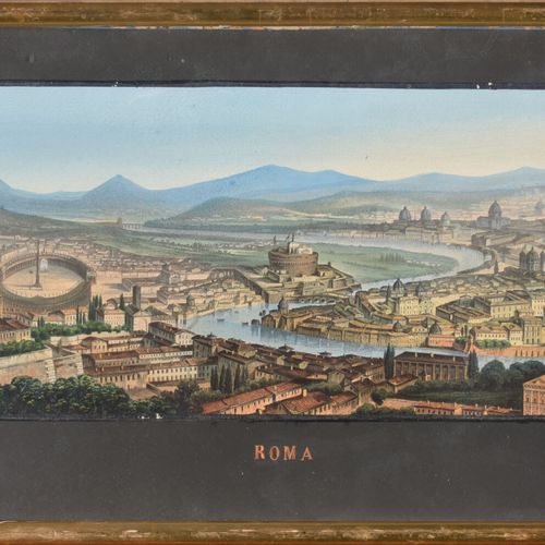 Null Vue de Rome

Gravure en couleur

XIXe siècle

H. 20 cm - L. 51cm