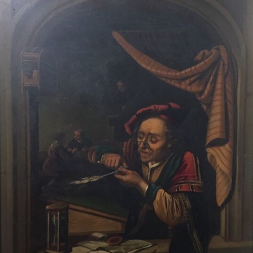 Null D'après Gérard DOU (1613 - 1675)

Le vieux maître d'école

Huile sur tôle

&hellip;