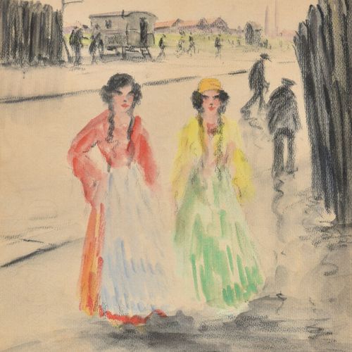 Null Edouard FEBVRE (1885-1967)

Deux Bohemiennes

Fusain et aquarelle sur papie&hellip;