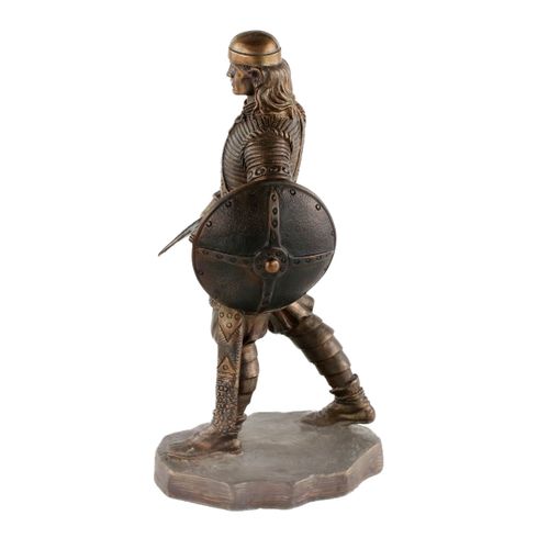 Null Sculpture en bronze de Lachplesis. Un moulage en bronze moderne, en édition&hellip;