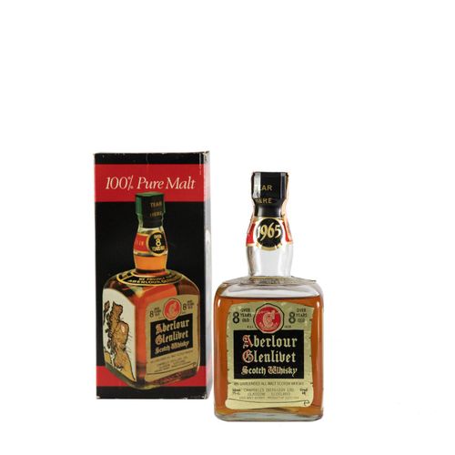 Spirits Aberlour-Glenlivet 1965 - plus de 8 ans d'âge Single Malt Scotch Whisky &hellip;