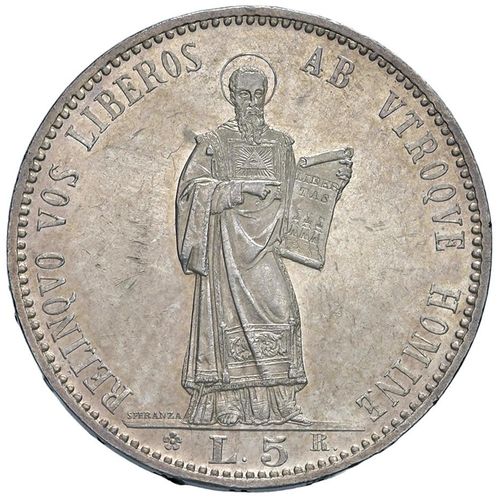 Foreign coins SAN MARINO Ancienne monnaie (1864-1938) 5 Lira 1898 - Gig. 17 AG (&hellip;